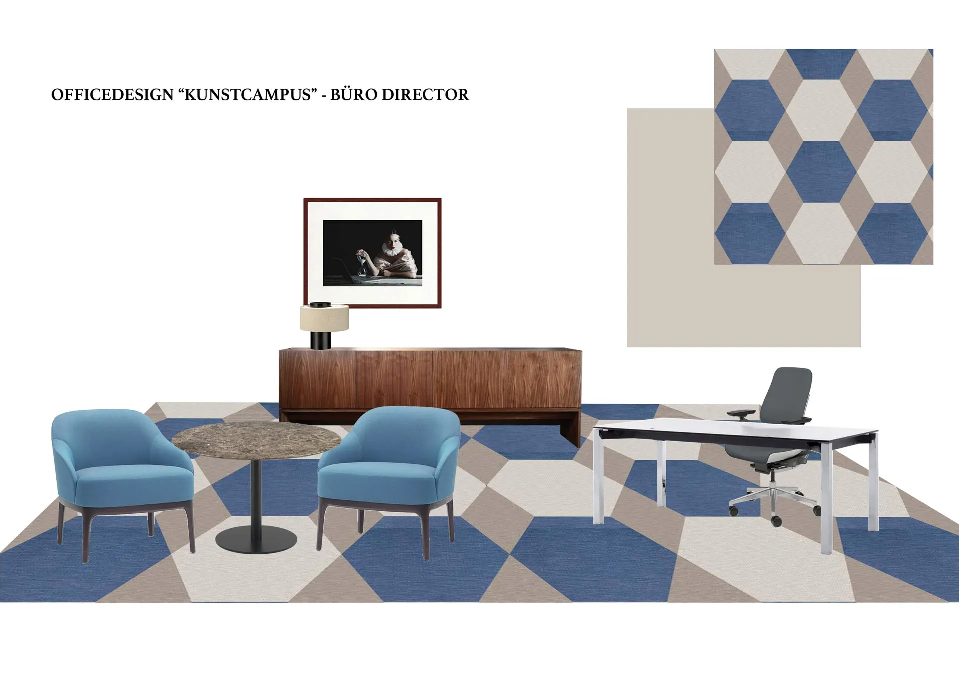 Officedesign-La-Roche-Berlin_Moodboard_Büro-Direktor_Variante-2