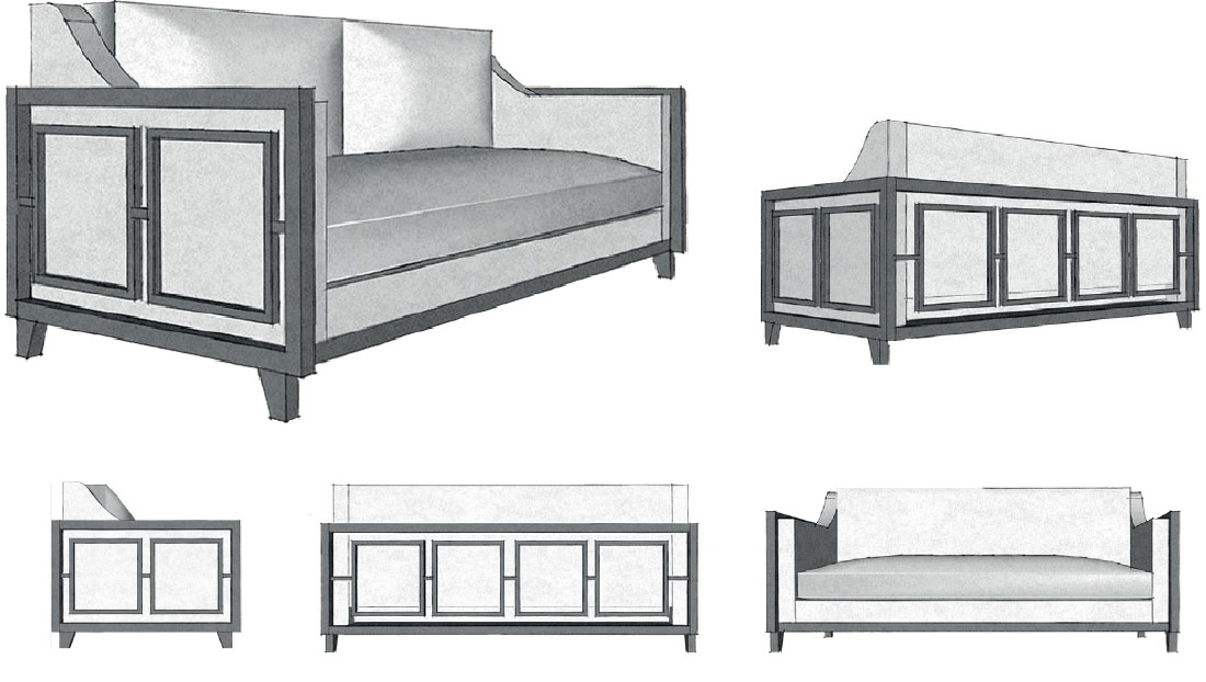 moebeldesign sofa claude Möbeldesign